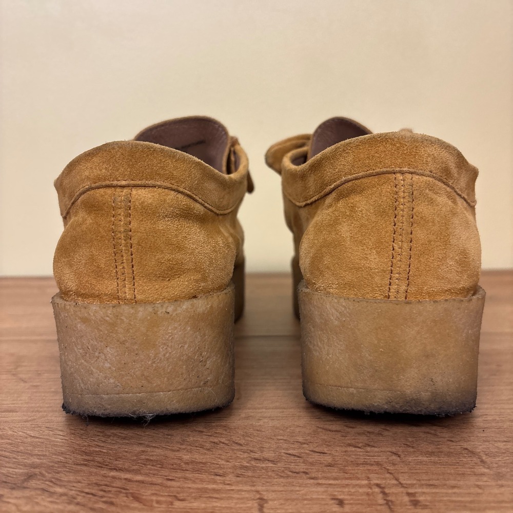 LOEFFLER RANDALL Tabitha Platform Chukka Boot Bracco Women Size 10 Suede Slip-On - Picture 12 of 13